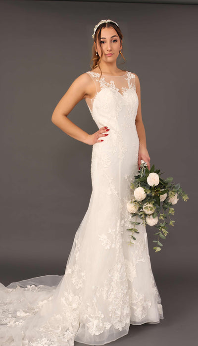 Fishtail Lace Wedding Gown | Stylish Gown Dress | Velvet Birdcage