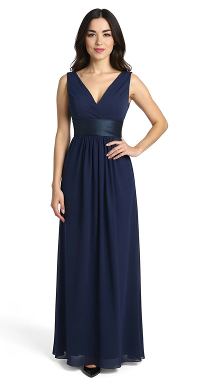 navy bridesmaid dress