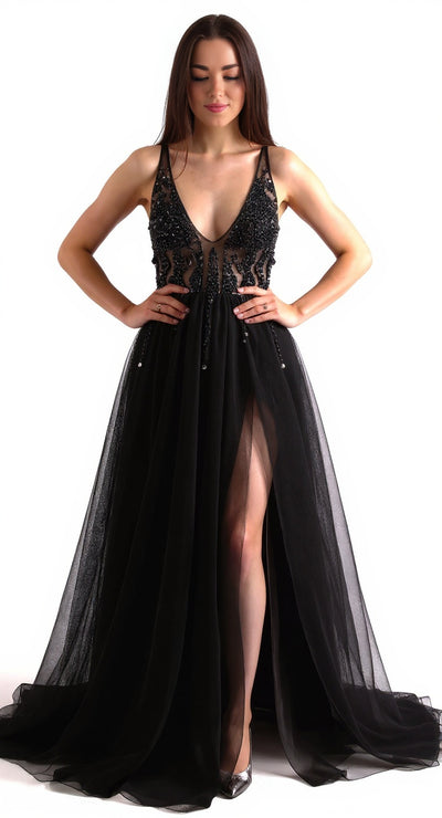 Black wedding dress UK