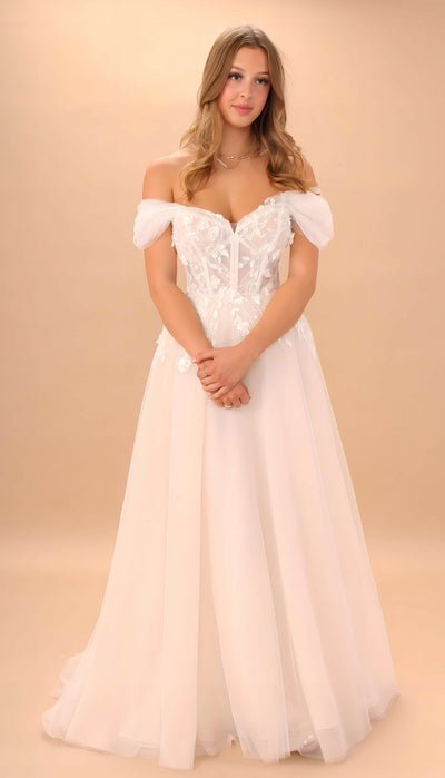 Boho Wedding Dress | Dropped Sleeves Dress | Velvet Birdcage