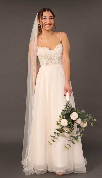 Corset Dress Sussex | Bridal Wedding Dress | Velvet Birdcage