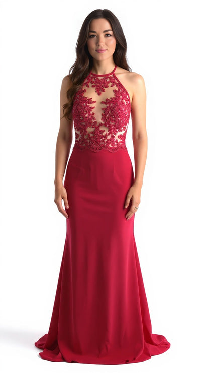 Red prom dress