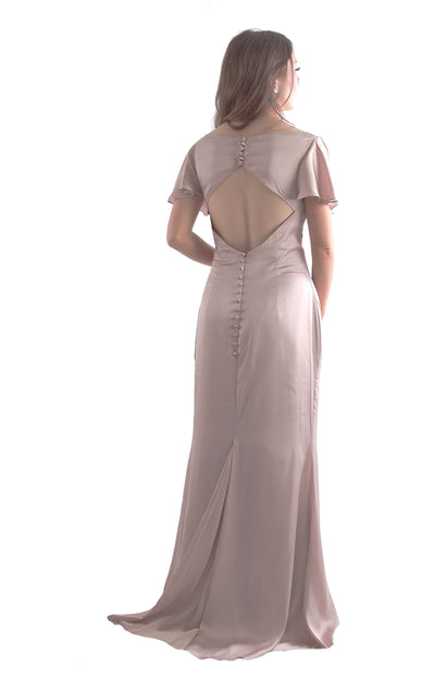 art deco bridesmaid dress