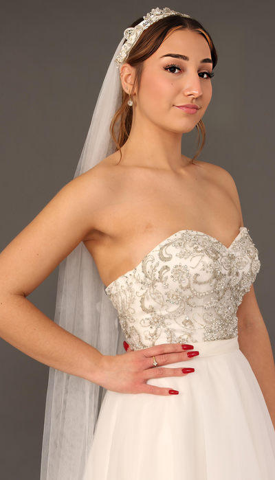 Diamantes Wedding Dress | Velvet Birdcage Worthing | Velvet Birdcage
