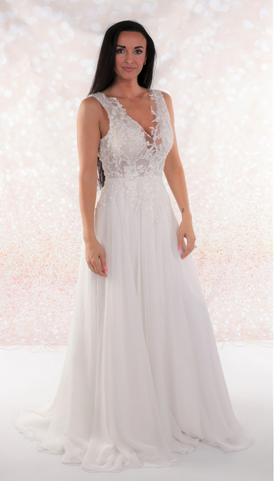 aline wedding dress