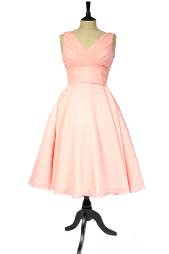 Peach bridesmaid dress UK