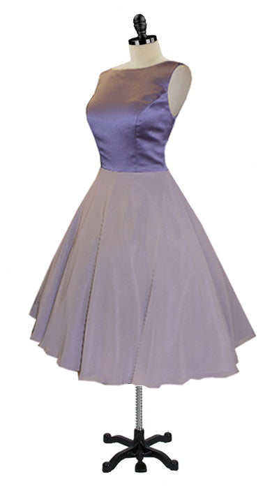 Lilac Bridesmaid Dresses | Swooshie Mauve Dress | Velvet Birdcage