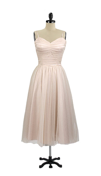 Short Bridesmaid Dress | Cute Tulle Dress | Velvet Birdcage