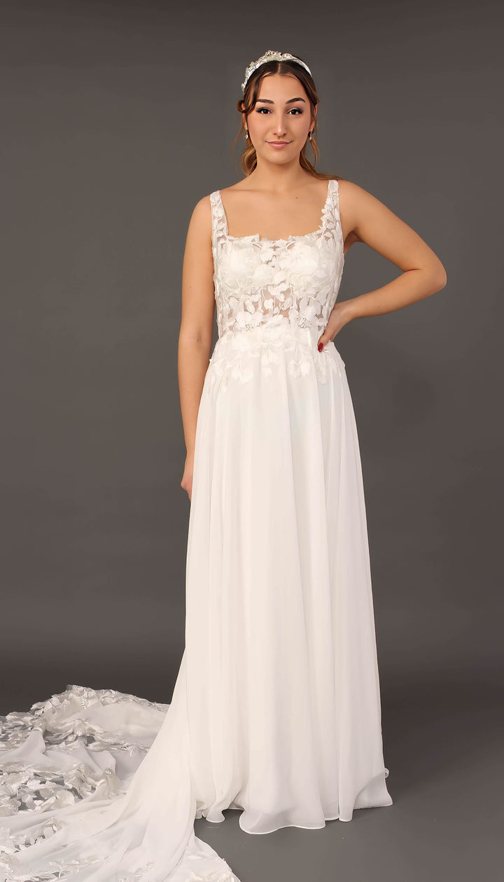 Wedding dress with square neckline West Sussex Boutique Velvet Birdcage Wedding dress with square neckline West Sussex Boutique Velvet Birdcage
